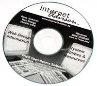 Web Design and System Utilities CD from Russ Jackman Web Design - St. Thomas / London, Ontario